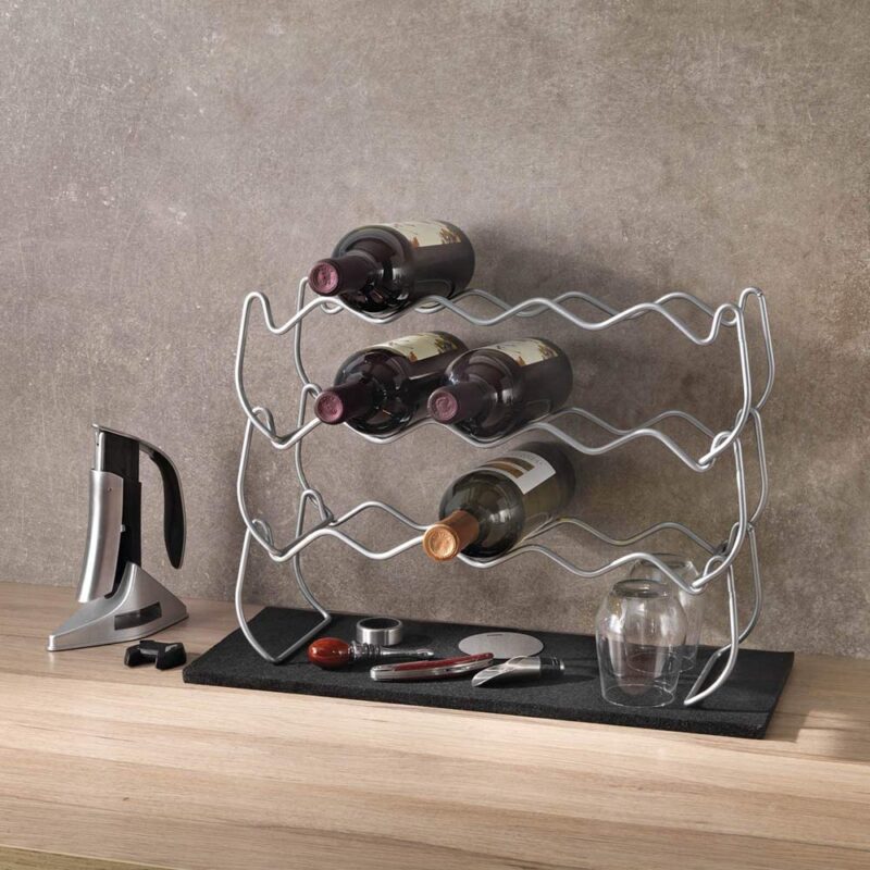 PORTA VINO APILABLE 12 BOTELLAS (METALTEX) - Imagen 4