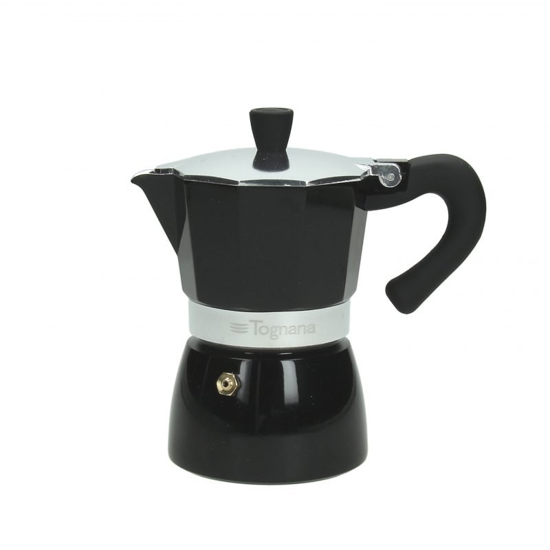 CAFETERA 3 TAZAS STAR BLACK