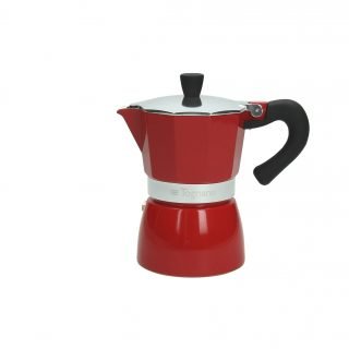CAFETERA 6 TAZAS STAR RED