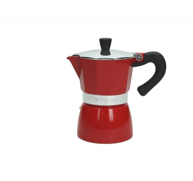 CAFETERA 6 TAZAS STAR RED