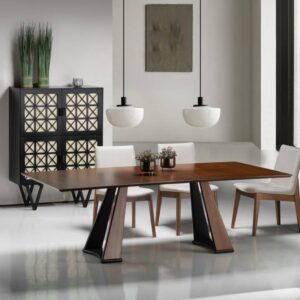 MESA JANTAR CURVE 140X90X75 - Imagen 2