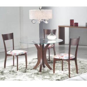 MESA JANTAR PIES CURVOS c/VID.10X110X76 - Imagen 2