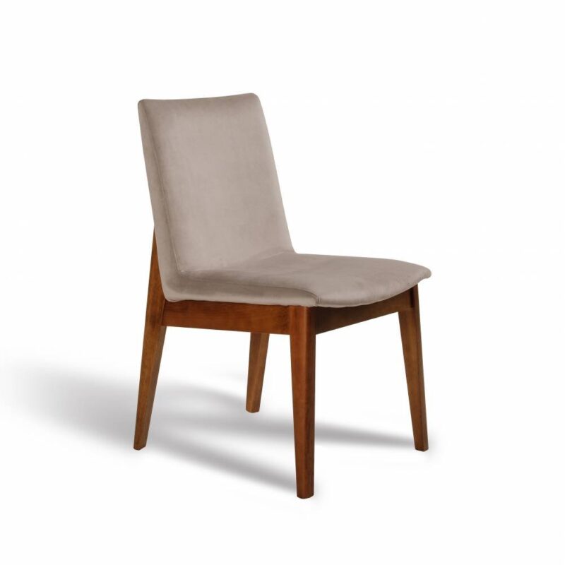 SILLA SLIM TAPIZADO BLANCO 53X47X85