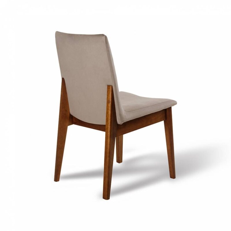 SILLA SLIM TAPIZADO BLANCO 53X47X85 - Imagen 3