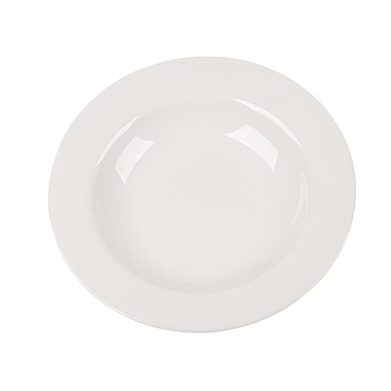 PLATO HONDO 22cms EVOLUTION PEPS BLANCO