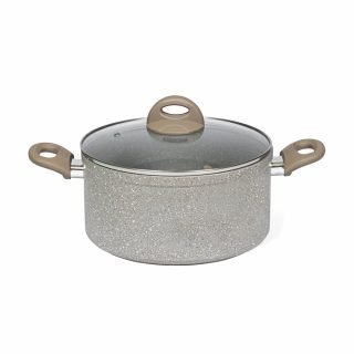 Olla con tapa Marble 24 cm