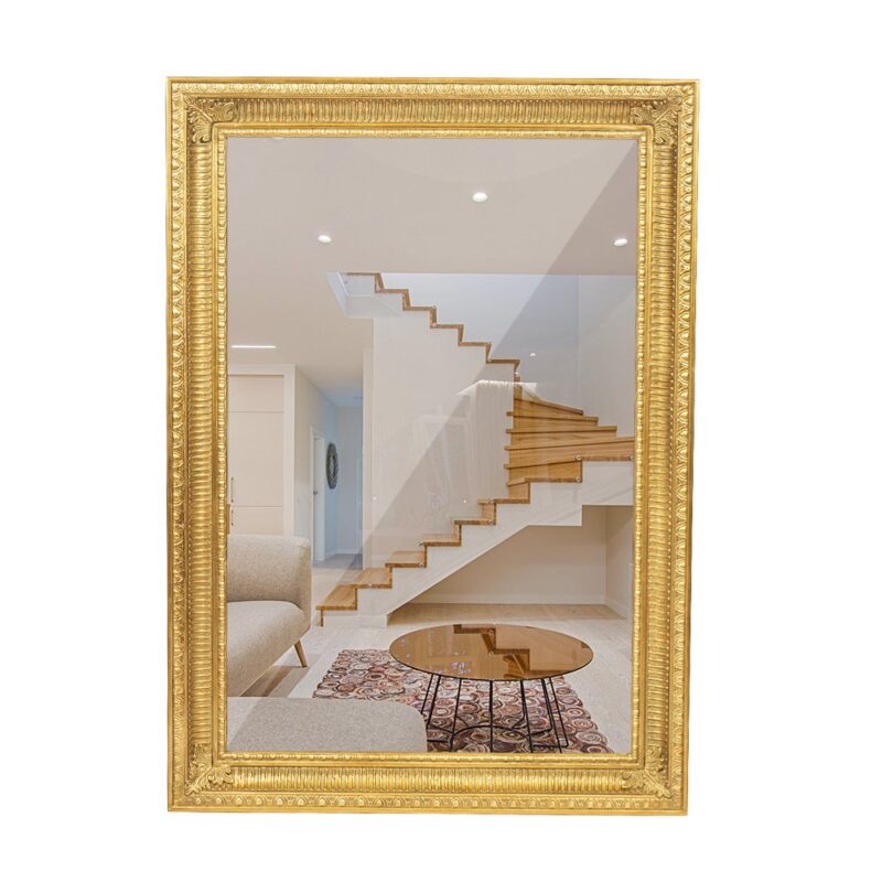 ESPEJO 60x90 DORADO OPACO
