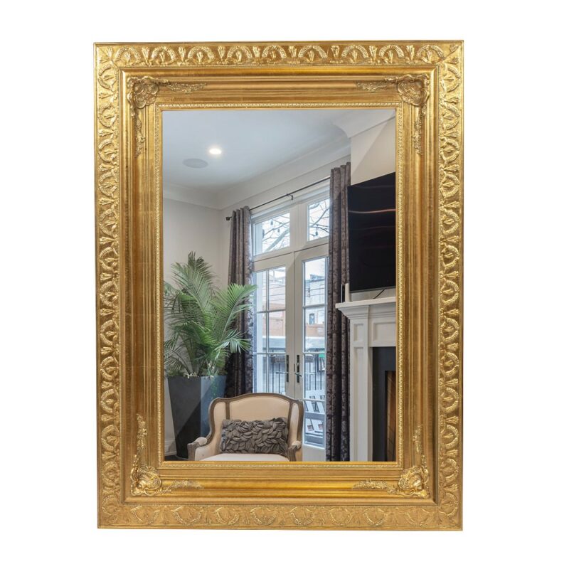 ESPEJO 60x90 DORADO OPACO