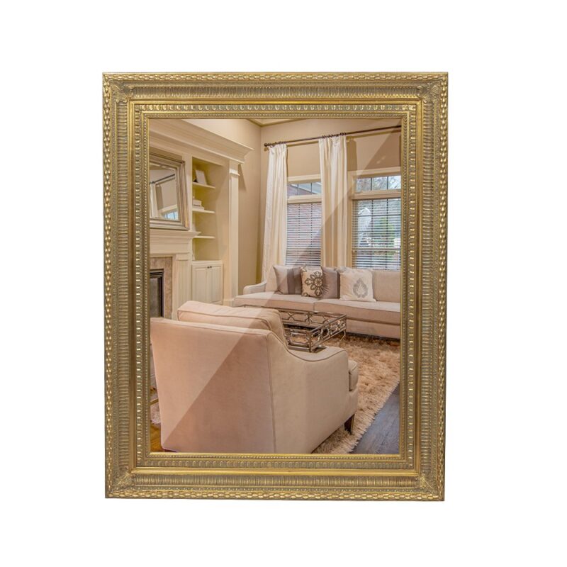 ESPEJO 90x120 DORADO OPACO