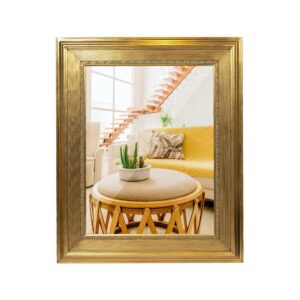 ESPEJO 90x120 DORADO OPACO