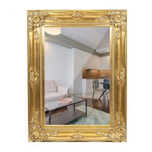 ESPEJO 60x90 DORADO OPACO