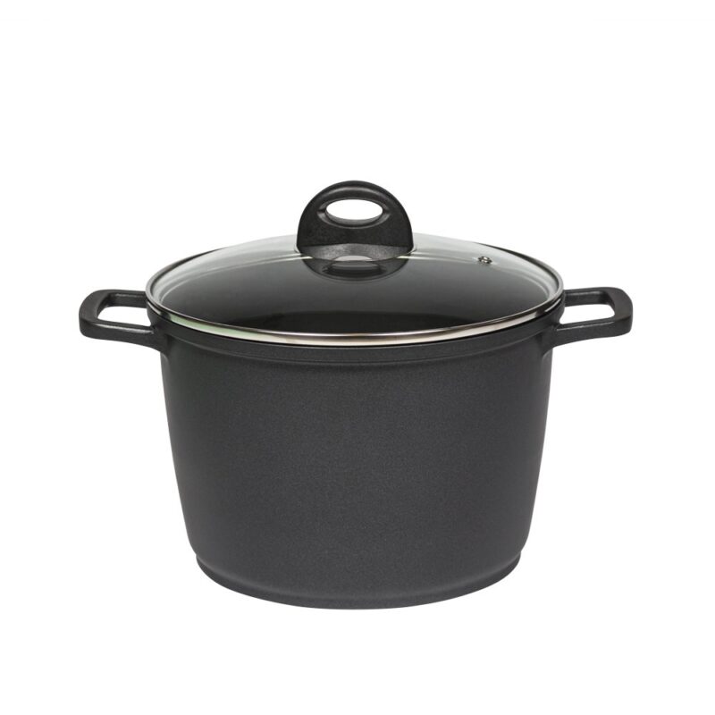 OLLA ALTA T/VIDRIO 24 cms GOURMET A IND.