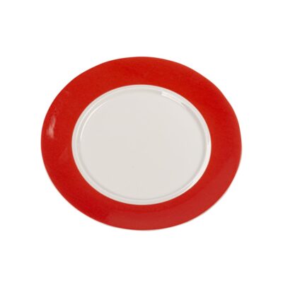 FUENTE REDONDA 31 cms ART MANI ROJO
