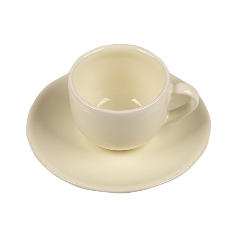 NC BELEN TAZA CAFE c/PLAT.46 I MARFIL