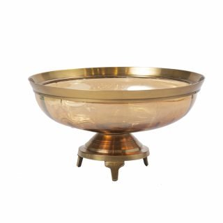 CENTRO CRISTAL CHICO AMBER