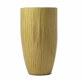 FLORERO LAQUEADO c/RATTAN