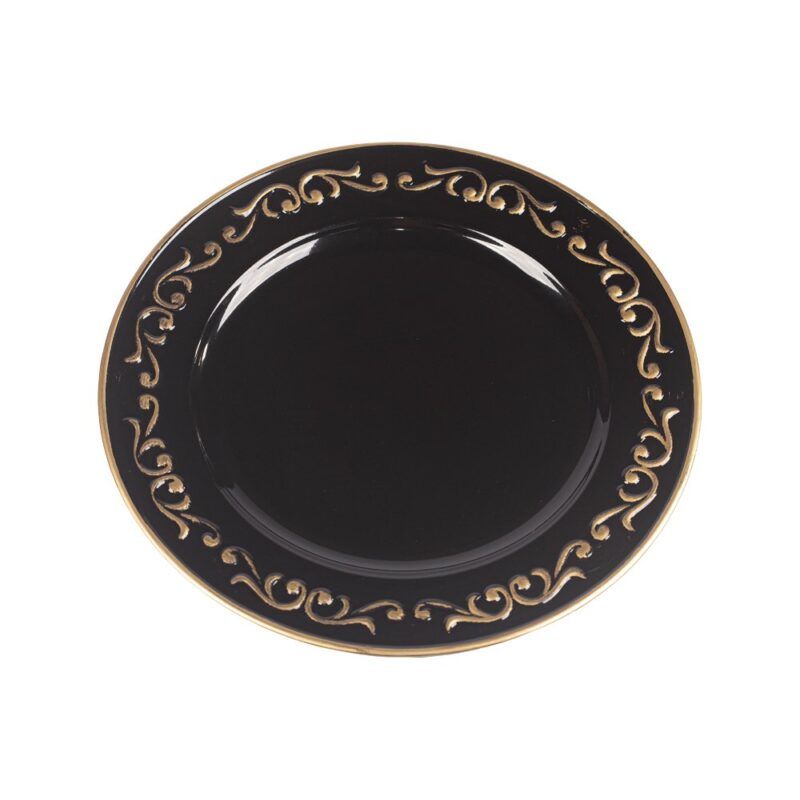 POSA PLATO NEGRO/GL
