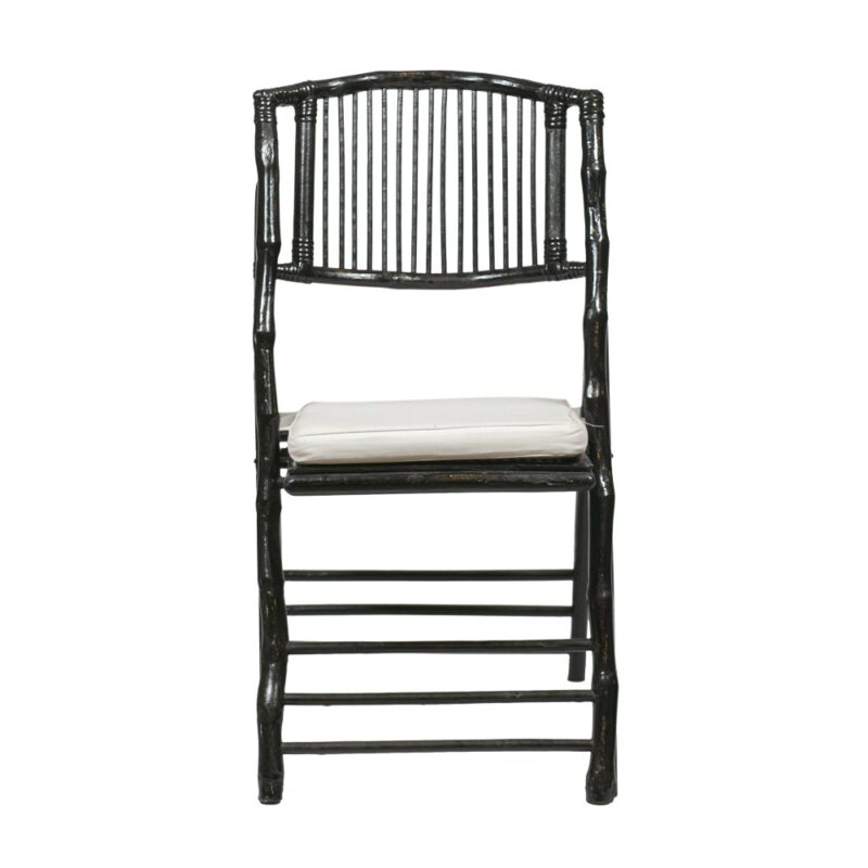 SILLA PLEGABLE p/TERRAZA col. NEGRO