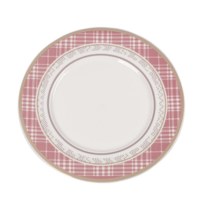 PLATO PLAYO 28 cms ARENA MALVA x 6