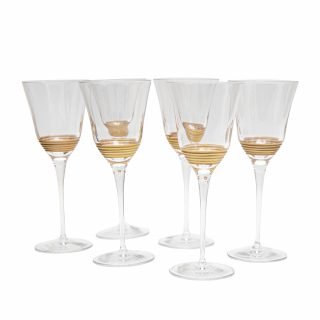 JGO. 6 COPAS AGUA JULIA ALMIRA DORADO