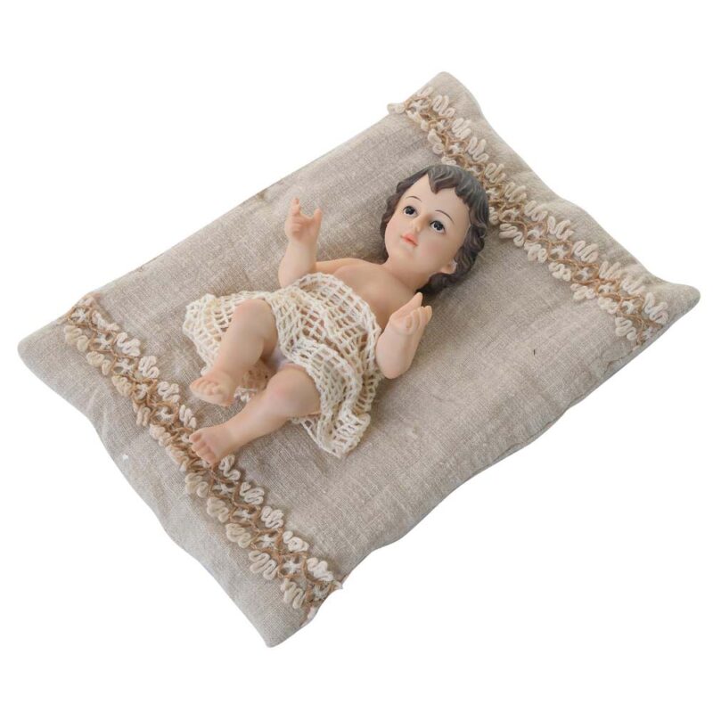 NIÑO JESUS c/COJIN 22.5cms