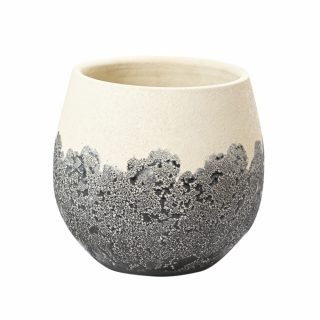 POSAPLANTERA CERAMICA REDONDA