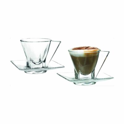 Juego de 2 tazas capuccino Fusion