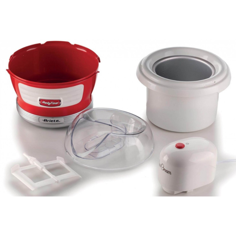 Fabricadora de Helado Ariete Rojo – Party Time - Imagen 2