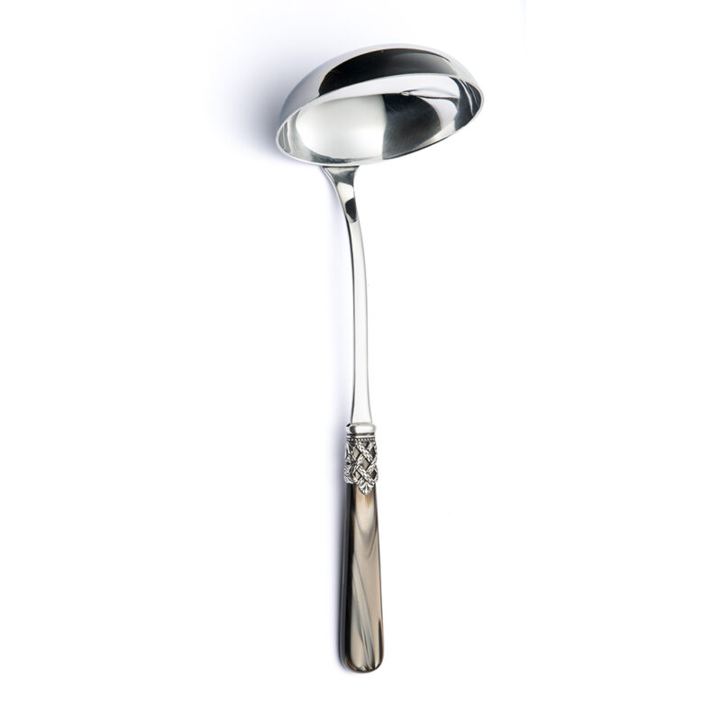 CUCHARON SOPA GINEVRA PEARL BROWN 1124