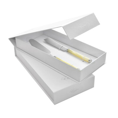 Juego de cubiertos para torta 2 piezas Ginevra Pearl Ivory