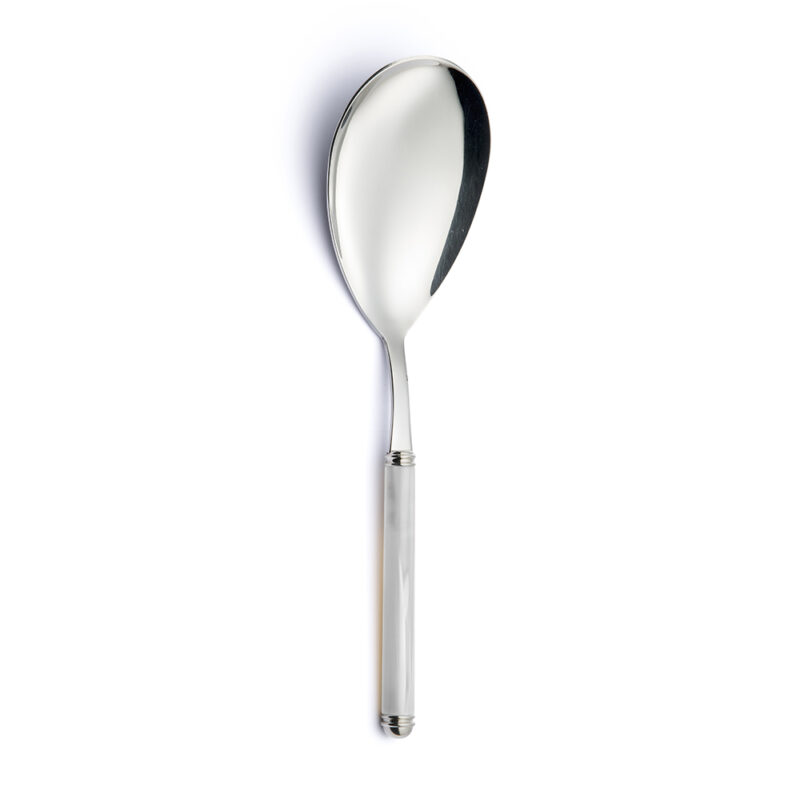 CUCHARA ARROZ PEARL WHITE 2