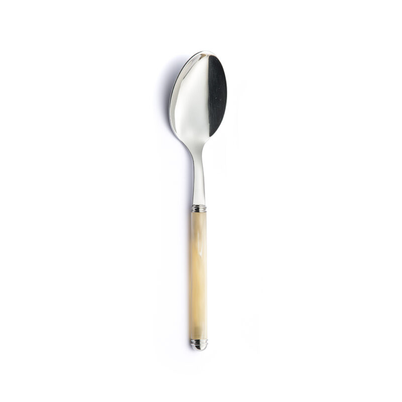 CUCHARA SERVIR PEARL IVORY 13