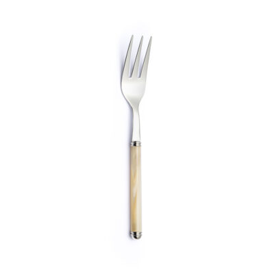 TENEDOR SERVIR PEARL IVORY 13