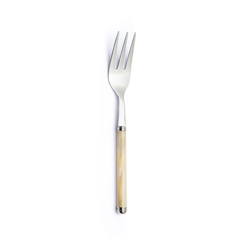 TENEDOR SERVIR PEARL IVORY 13