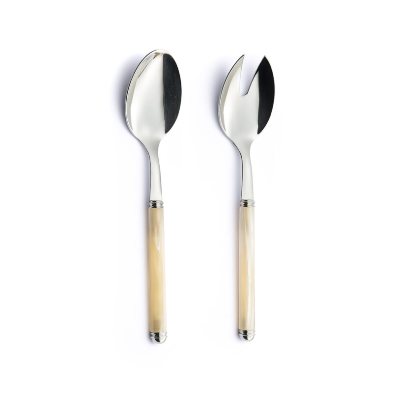 JUEGO ENSALADA PEARL IVORY 13
