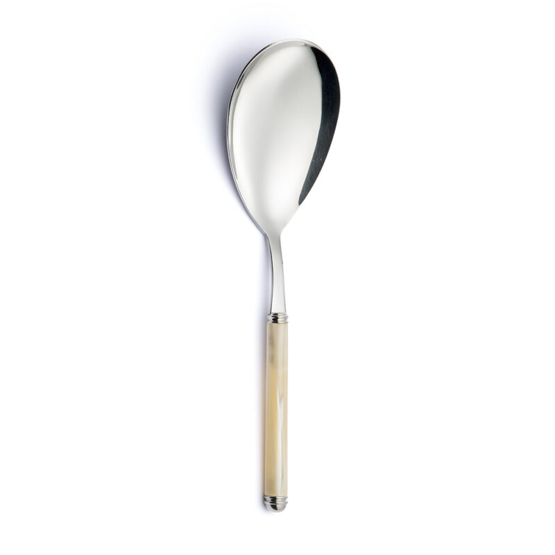 CUCHARA ARROZ PEARL IVORY 13