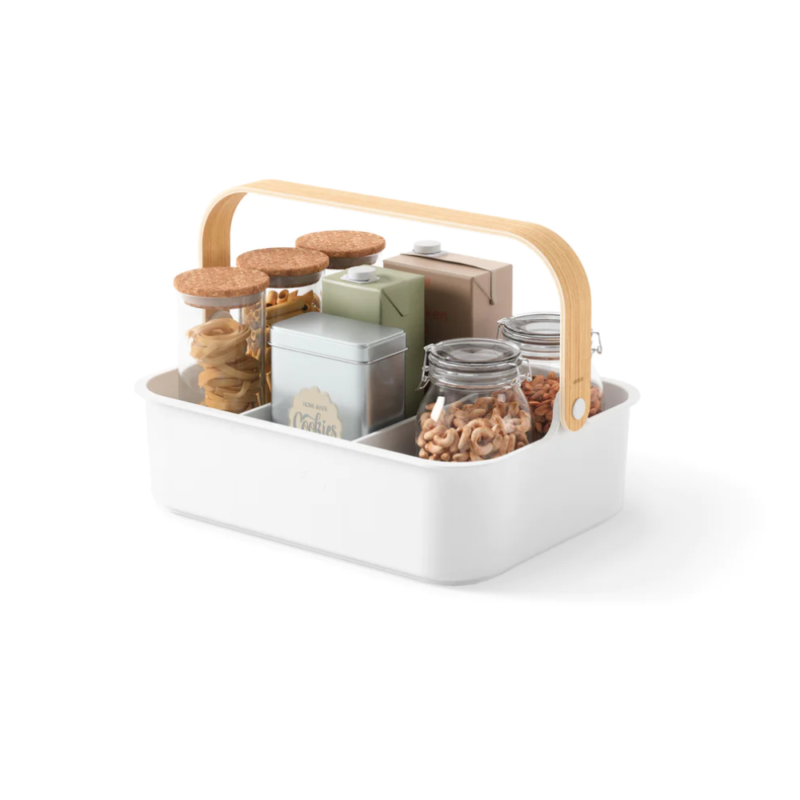 ORGANIZADOR APILABLE BELLWOOD BLANCO/NATURAL - Imagen 3