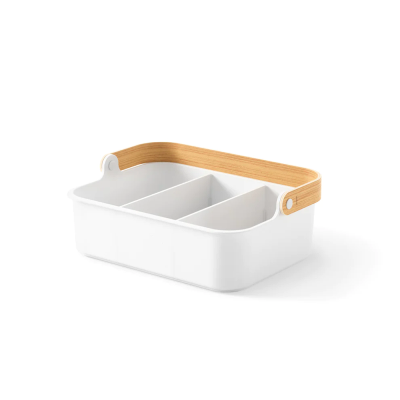 ORGANIZADOR APILABLE BELLWOOD BLANCO/NATURAL - Imagen 2
