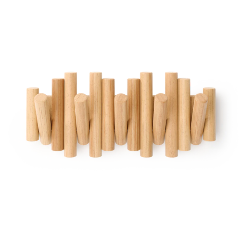 SOPORTE DE PARED PICKET c/5 GANCHOS - Imagen 4