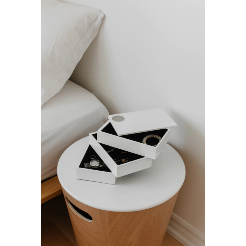 CAJA ORGANIZADORA SPINDLE BLANCO - Imagen 5