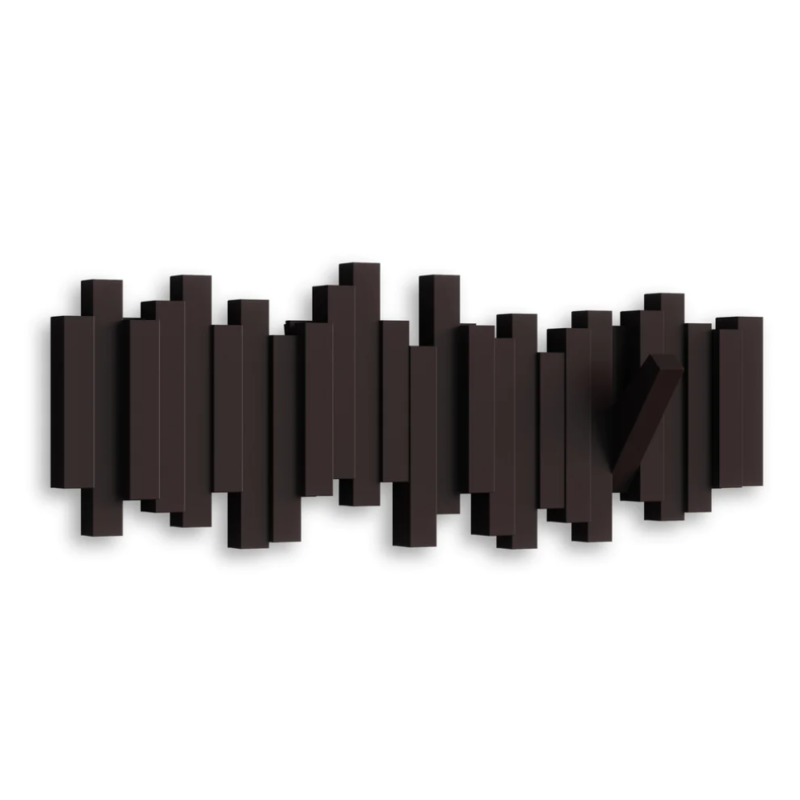 MULTICOLGADOR STICKS ESPRESSO - Imagen 2