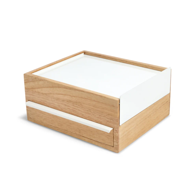 CAJA ORGANIZADORA STOWIT BLANCO/NATURAL - Imagen 2