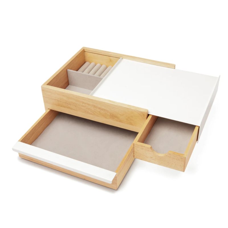 CAJA ORGANIZADORA STOWIT BLANCO/NATURAL
