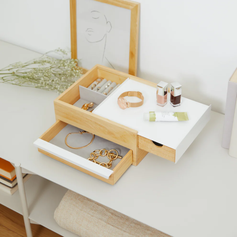 CAJA ORGANIZADORA STOWIT BLANCO/NATURAL - Imagen 5