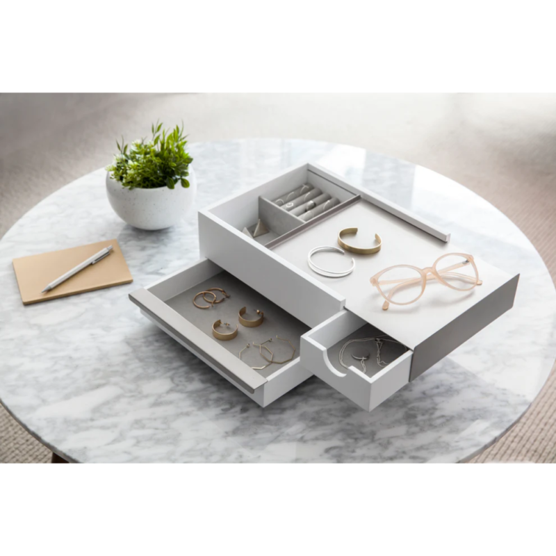 CAJA ORGANIZADORA STOWIT BLANCO/NIQUEL - Imagen 3