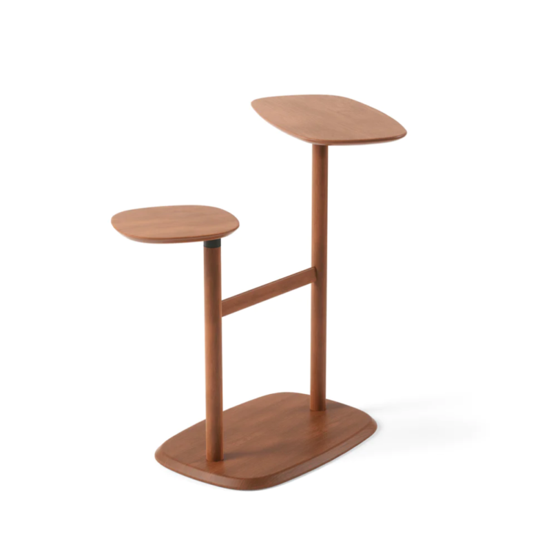 MESA LATERAL SWIVO WALNUT