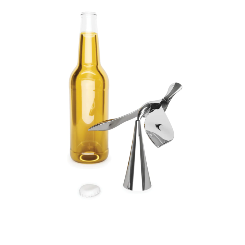 ABRIDOR DE BOTELLA TIPSY CROMADO - Imagen 5
