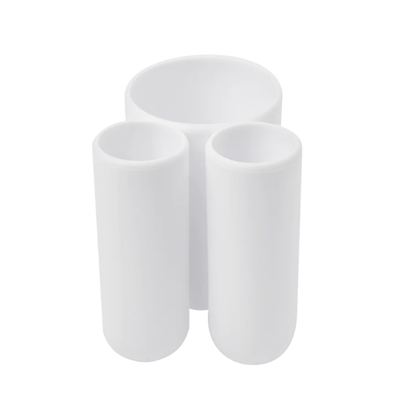 PORTA CEPILLO DE DIENTES TOUCH BLANCO - Imagen 2