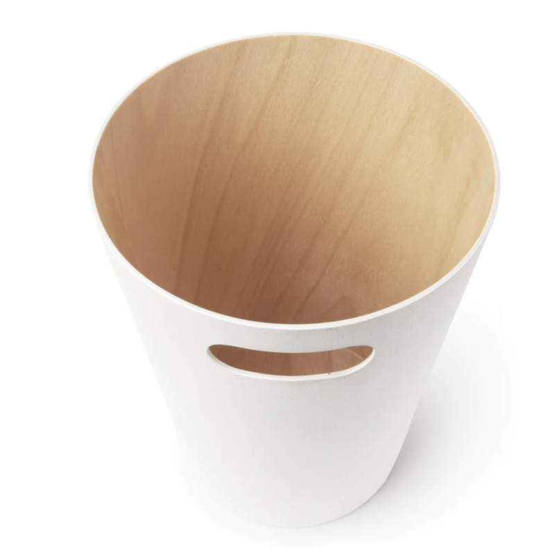 PAPELERO WOODROW BLANCO/NATURAL - Imagen 2