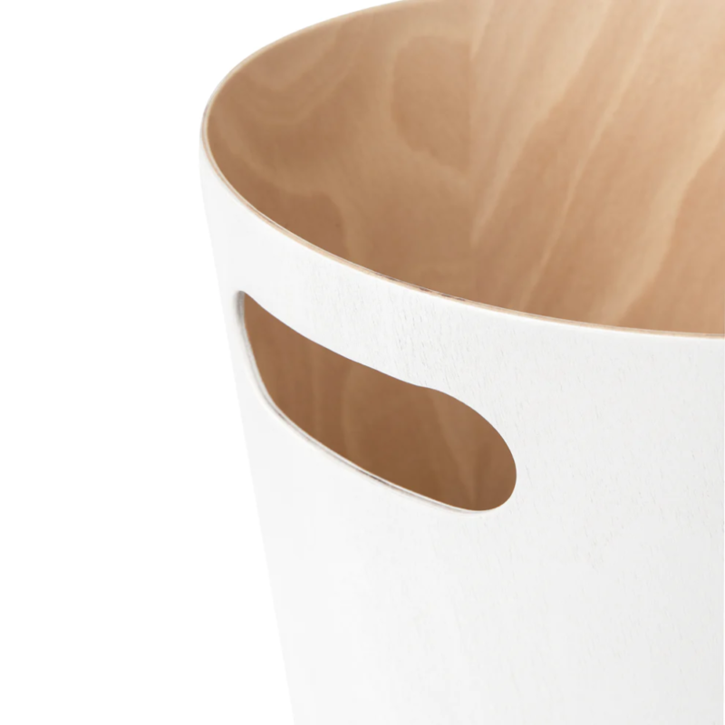 PAPELERO WOODROW BLANCO/NATURAL - Imagen 3
